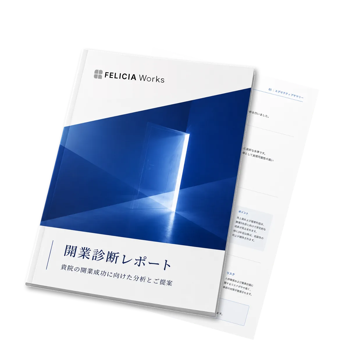 開業診断レポートの表紙